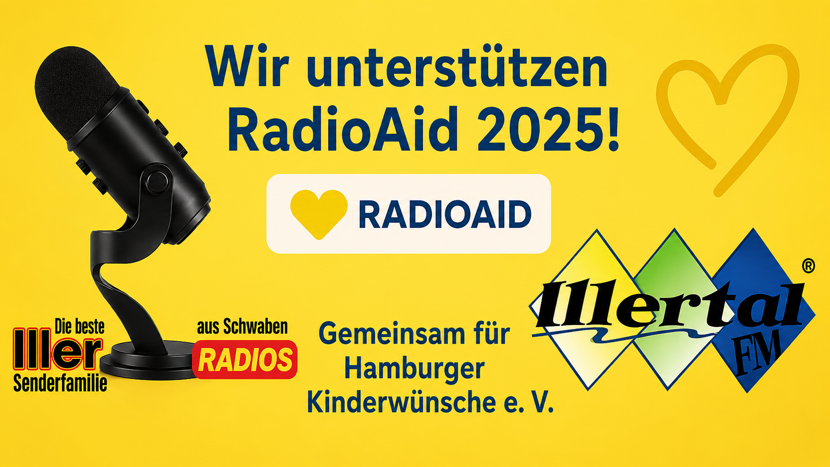 Wir unterstützen RadioAid 2025! 